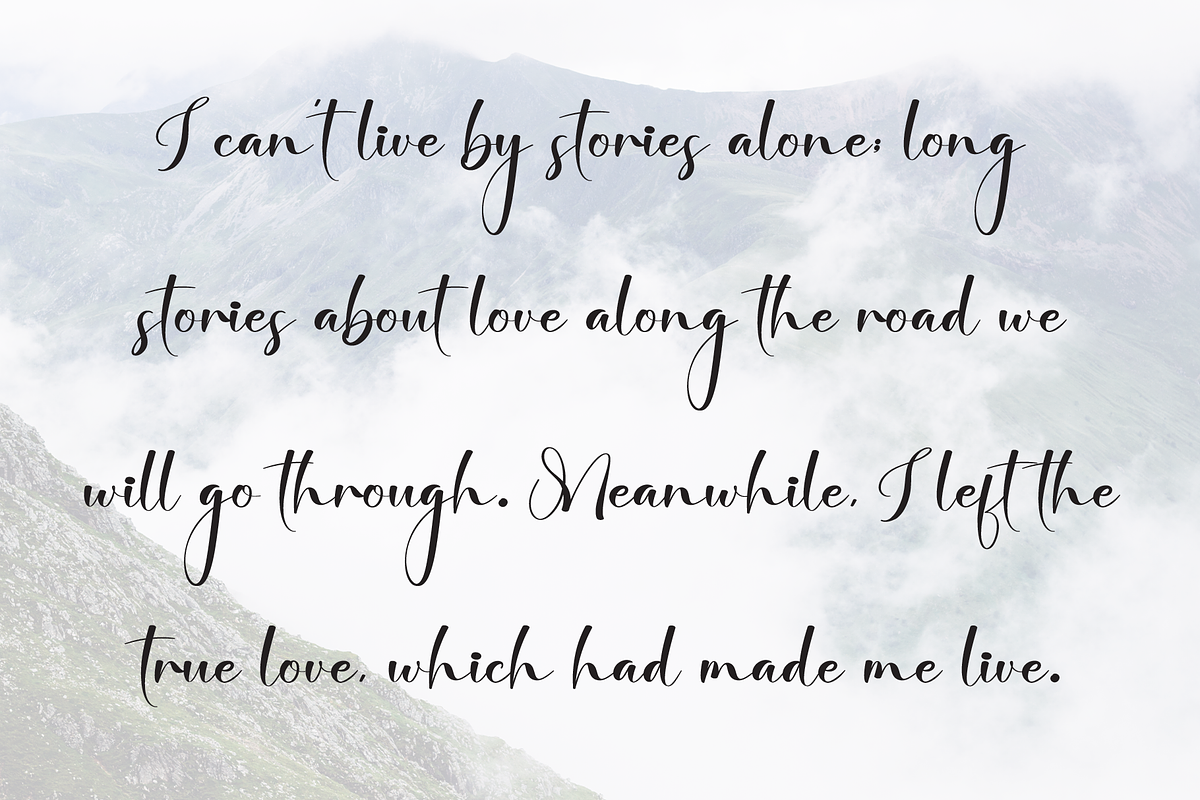 Inara Butique | Script Font, a Handwritten Font by Scratchones (Photo 6 of 8)