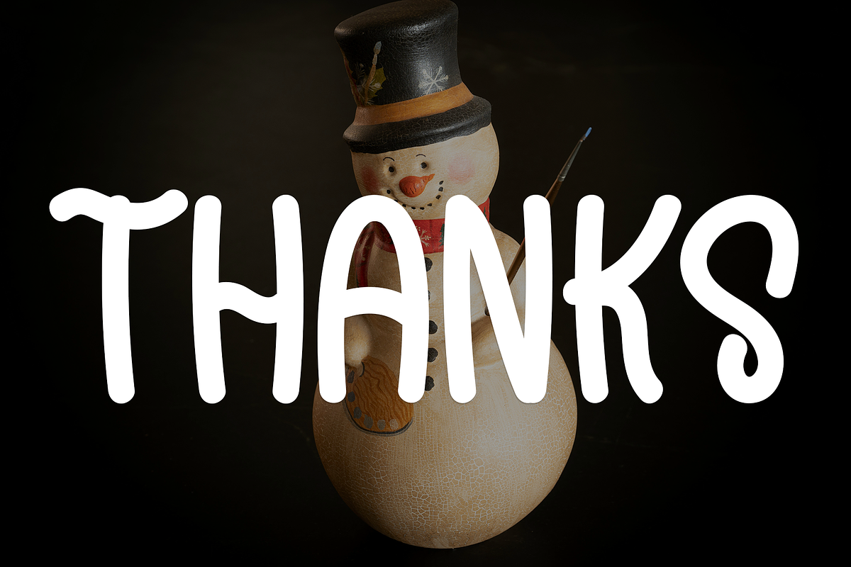 Magic Snowman, a Serif Font by InermediaSTUDIO (Photo 7 of 8)