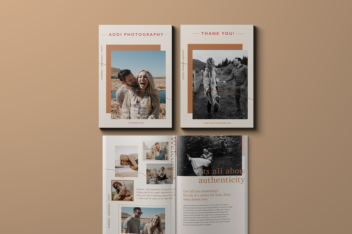 Wedding Photographer Magazine, a Magazine Template by Signature Edits (Photo 9 of 10)