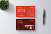 Modern Minimalist Business Card, a Business Card Template by Annora Studio (Thumbnail 4 of 6)