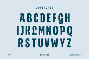 Philbert - Modern Script Font