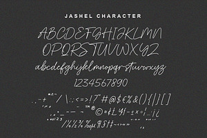 Jashel Handwritten Script Font