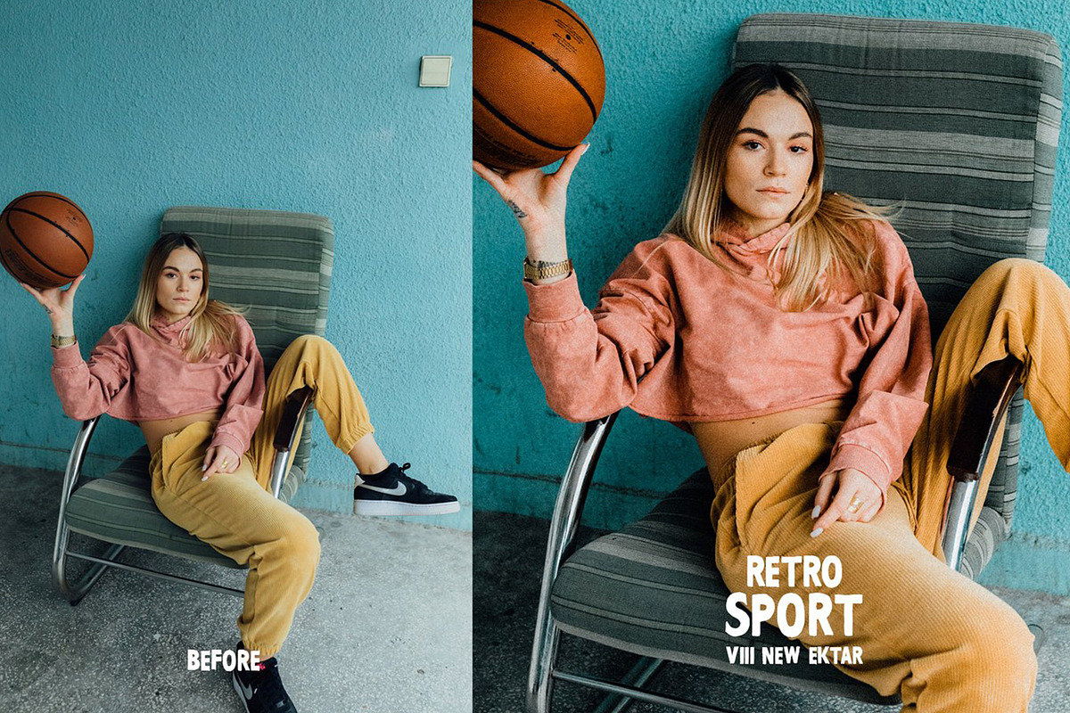Retro Sport Lightroom Presets, a Preset Add-On by skybluecreative (Photo 5 of 8)