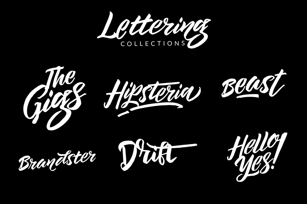 The Beard - Branded Typeface +Extras preview 2