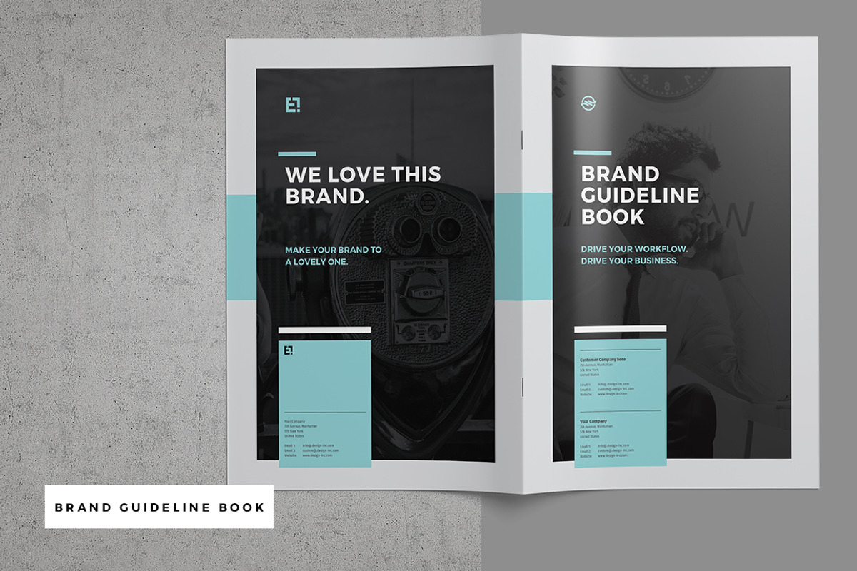 Brand Manual, a Brochure Template by Egotype (Photo 17 of 18)