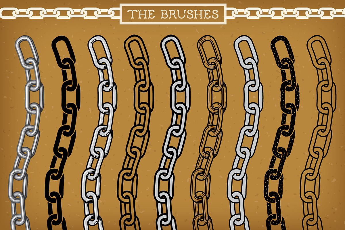 Chain Brushes preview 3