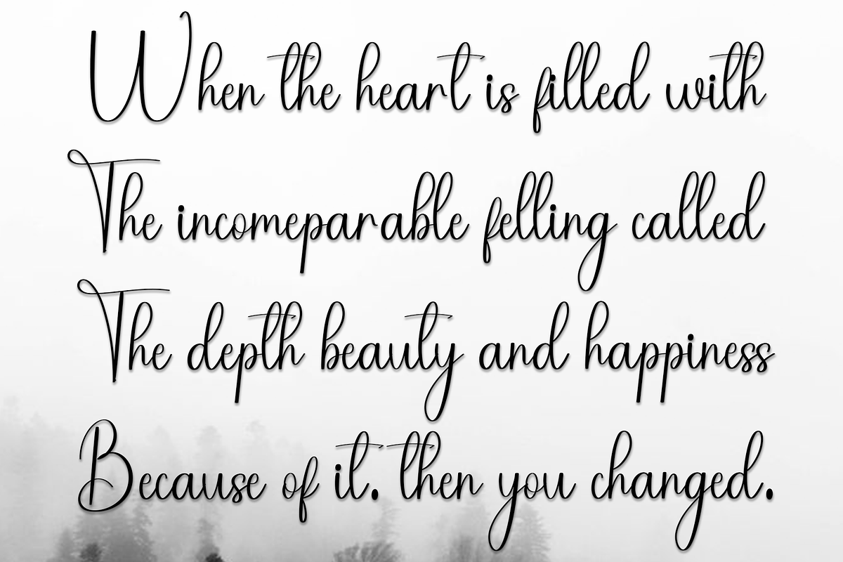 Beliving, a Handwritten Font by InermediaSTUDIO (Photo 6 of 8)