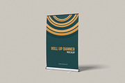 Roll Up Banner Mockup, an Advertising Mockup by Twins_studio926 (Thumbnail 3 of 5)