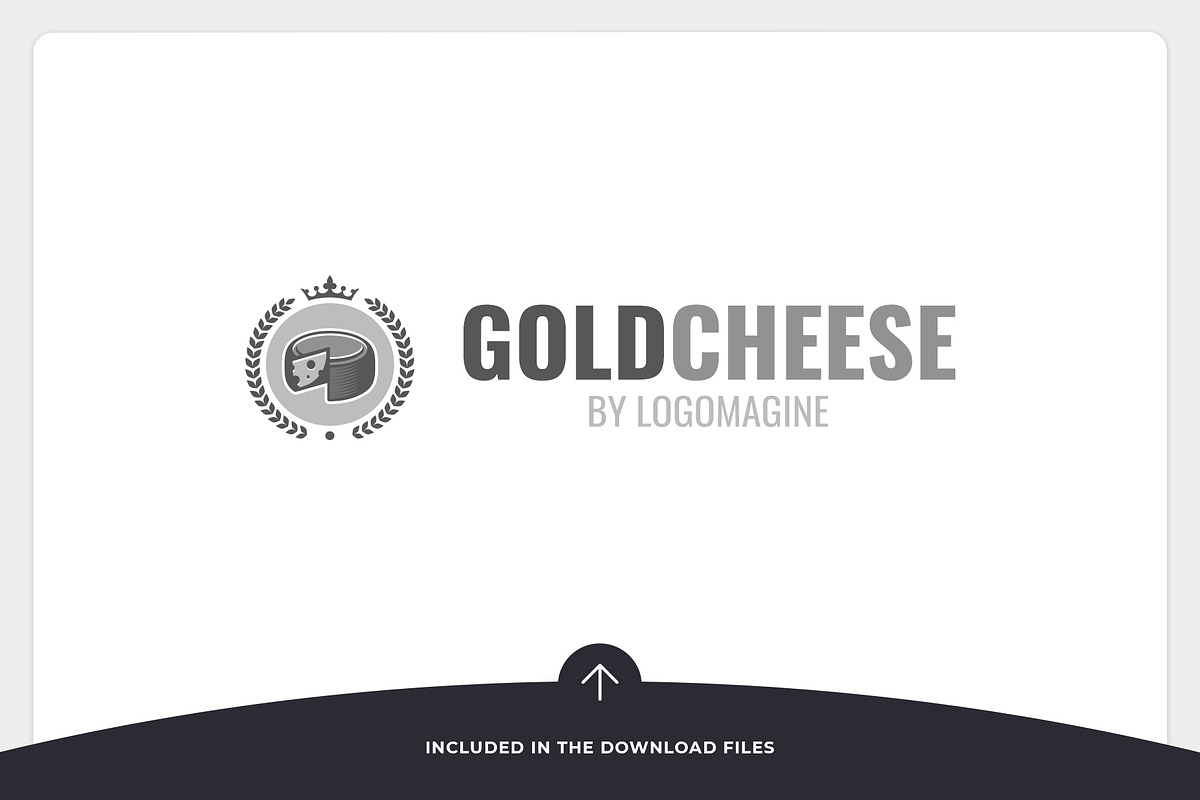Gold Cheese Logo Template, a Branding & Logo Template by LOGOMAGINE (Photo 15 of 16)