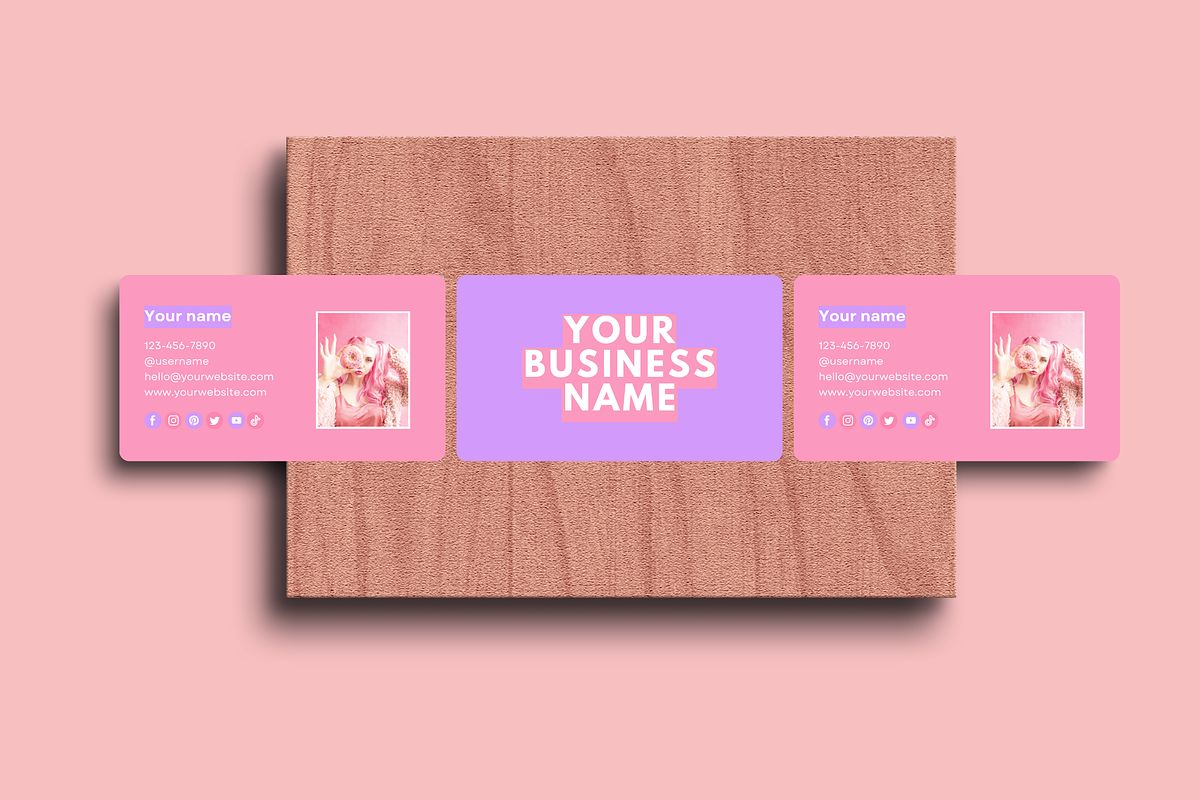 Business Card Template, a Business Card Template by SunshineStudioBoutique (Photo 8 of 10)