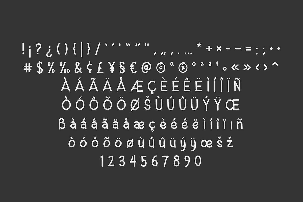 Chiyaw Cheerful Font, a Font by Dicubit (Photo 10 of 10)