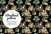 Woodland pattern, a Pattern Graphic by Lososenok (Thumbnail 1 of 8)