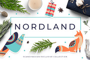Nordland Scandinavian Vector Set, an Object Graphic by Beauty Drops (Thumbnail 1 of 8)