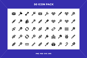 Halloween sweets and candies icons, an Icon by Wencory