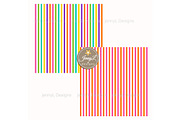 Bright Stripes Digital Papers, a Pattern Graphic by JennyL Designs (Thumbnail 4 of 8)