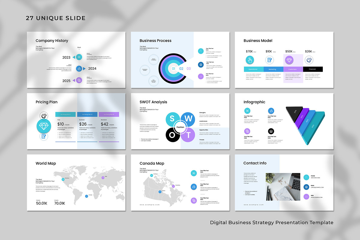 Digital Business Strategy Presentati preview 8