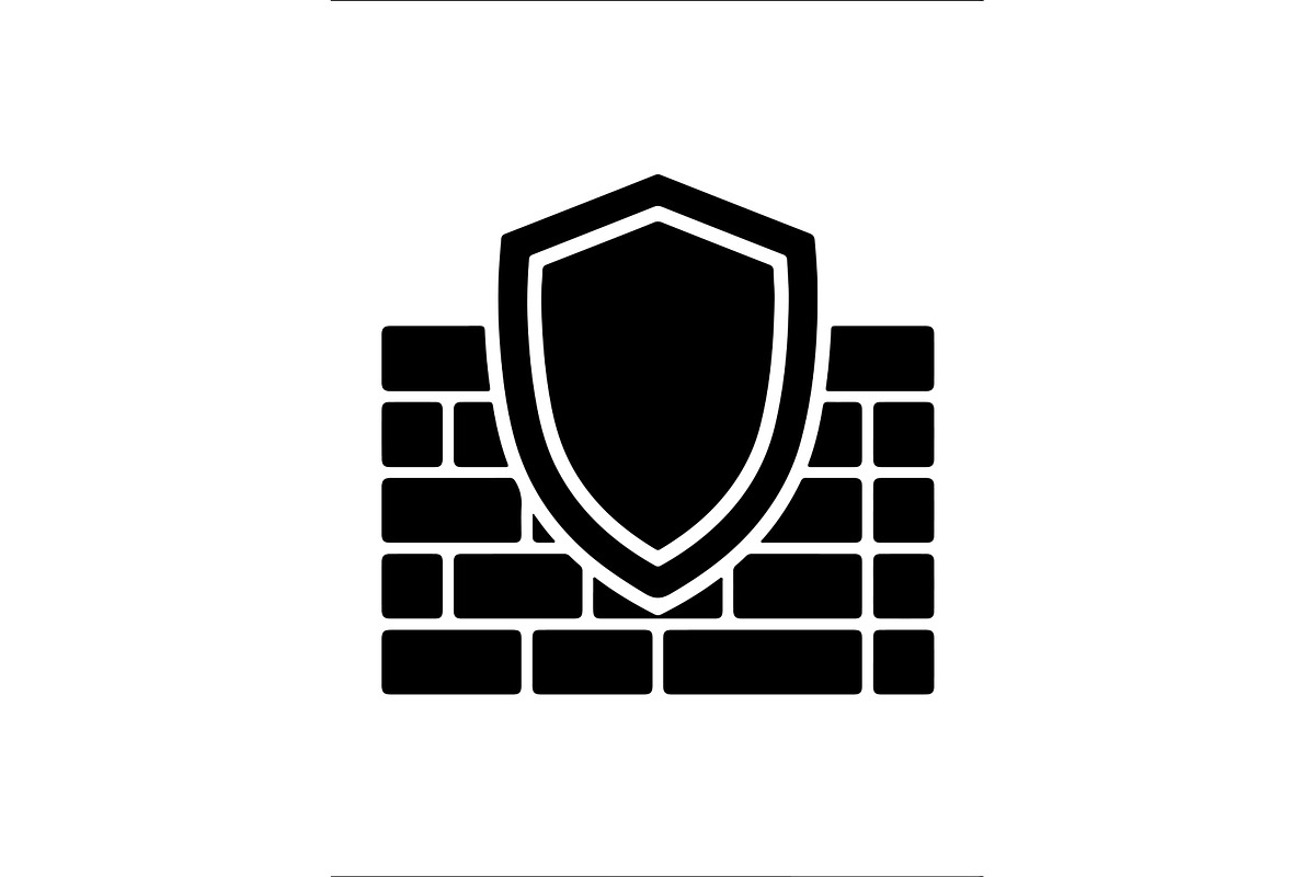 firewall security icons, a Technology Illustration by abu67222 (Photo 5 of 13)