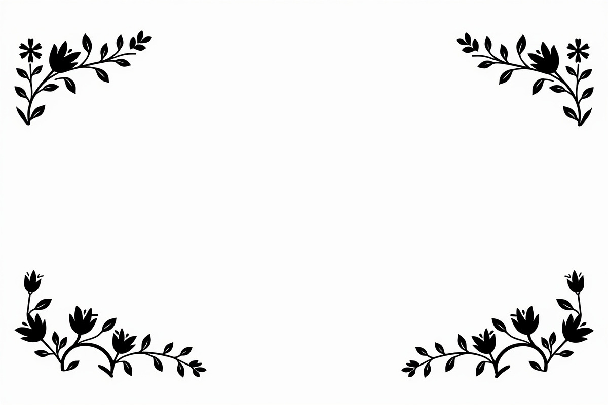 Vintage Floral Border Frame Pack, an Illustration by jahid234 (Photo 4 of 10)