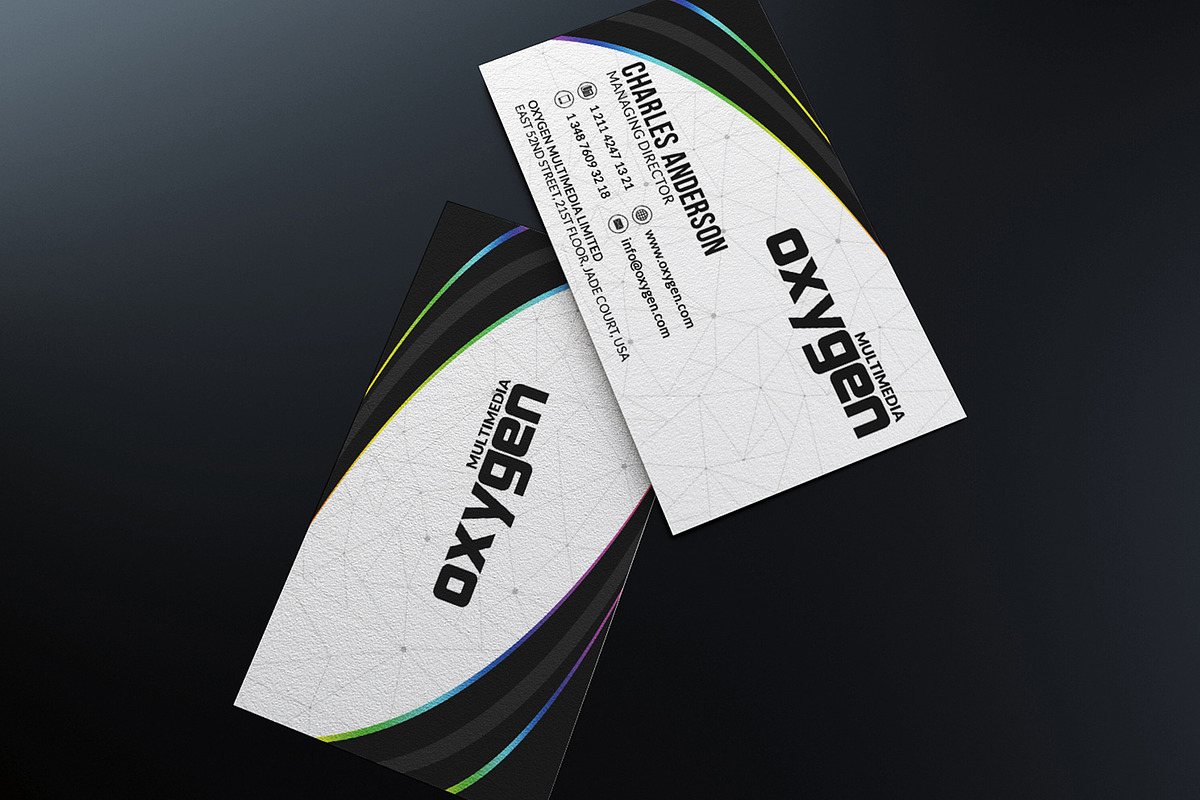 Modern Business Card, a Business Card Template by Marvel (Photo 3 of 5)