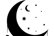 50 Ramadan Iftar Silhouette Bundle, an Illustration by Gfx_Store (Thumbnail 21 of 49)
