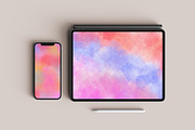 Pastel Watercolor Texture Background, a Texture Graphic by Forhadx5 (Thumbnail 11 of 11)