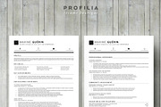 Word Resume & Cover letter Template, a Resume Template by Profilia Resume Boutique (Thumbnail 2 of 3)