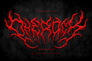 Onerock | Black Metal Font Vol.6, a Blackletter Font by Madhaline Studio (Thumbnail 1 of 18)