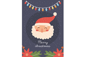 merry christmas santa claus, an Illustration by studiogstock
