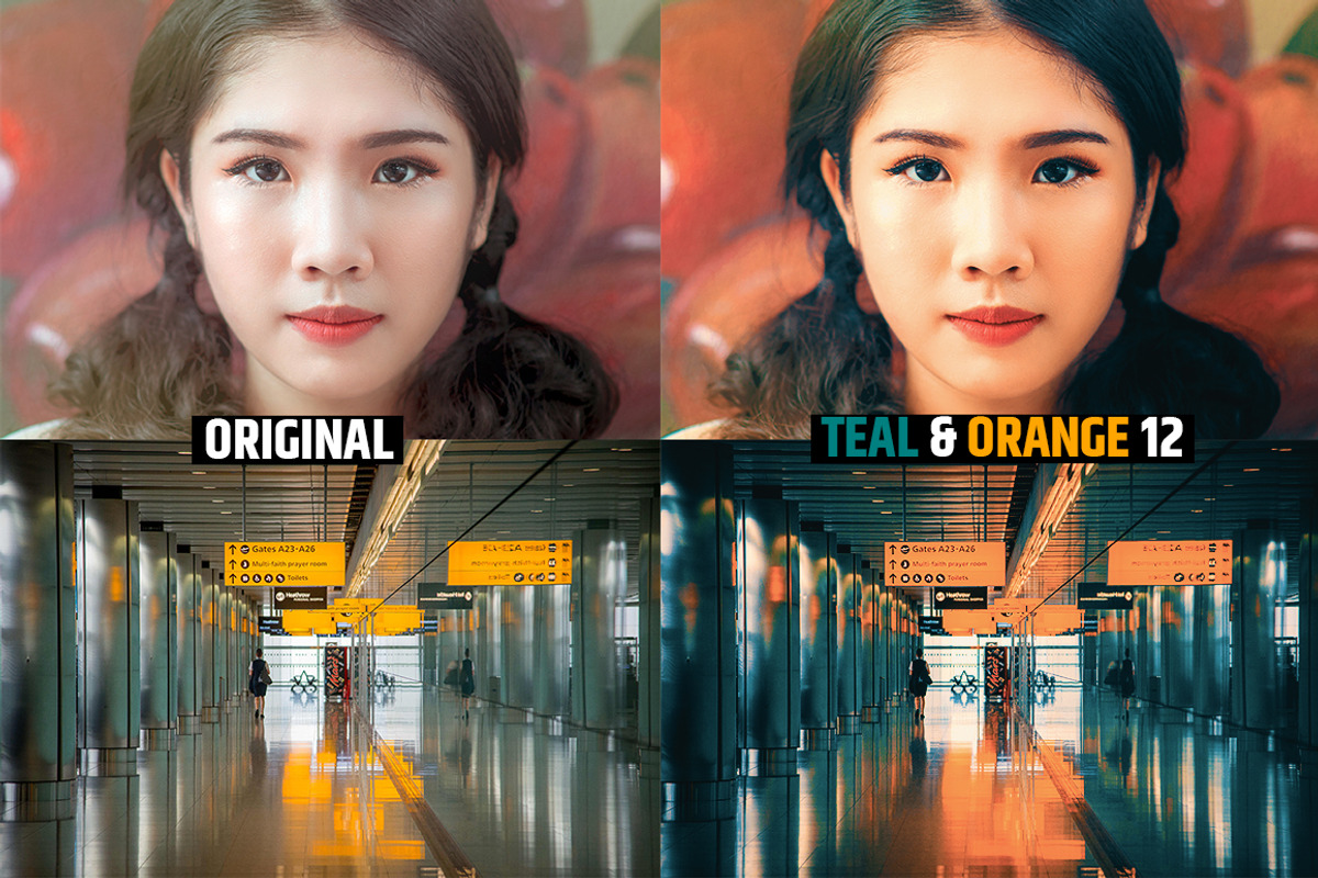 Orange & Teal 30 Cinematic FILM LUTS, a Plug-in Add-On by WeLovePresets (Photo 44 of 61)