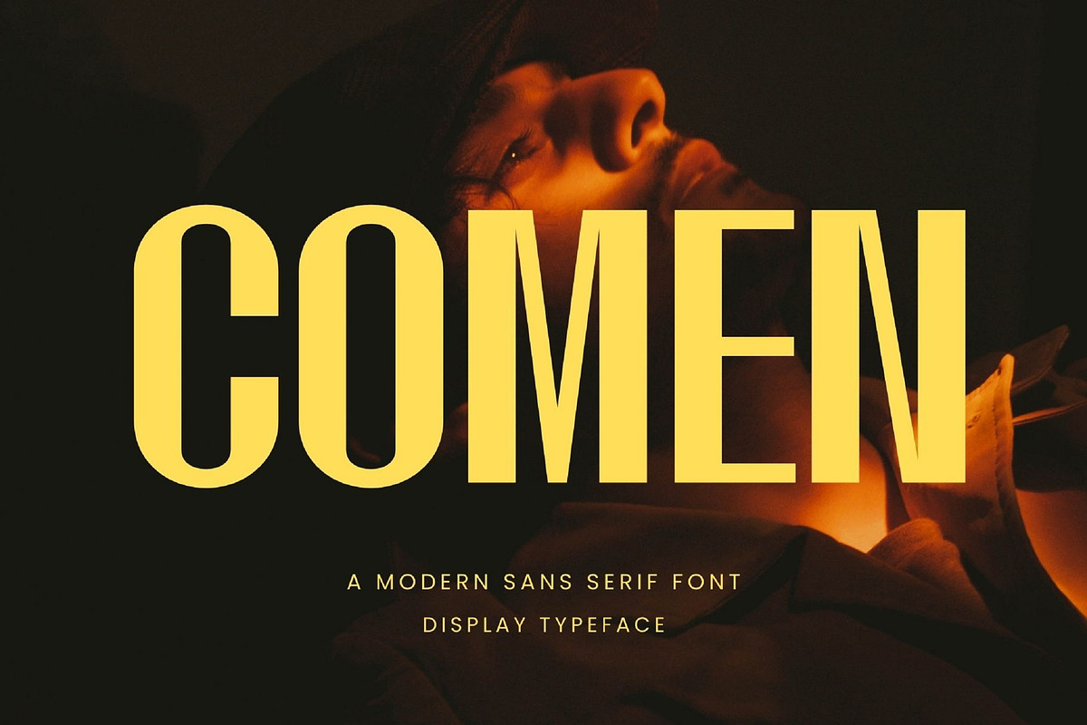 Comen Modern Sans Serif Font, a Sans Serif Font by Perfectype (Photo 1 of 10)