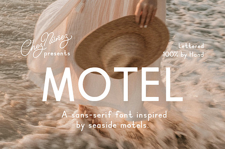 MOTEL: Modern & Hand Drawn San Serif