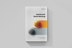 Hardcover 5x8 Inch Book Mockup