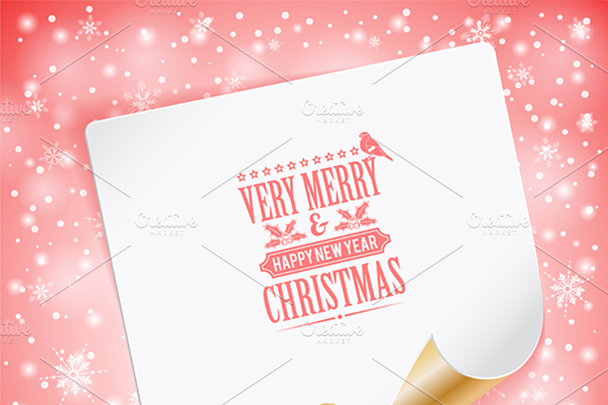 Christmas Greeting Cards, a Texture Illustration by TAlex (Photo 4 of 6)