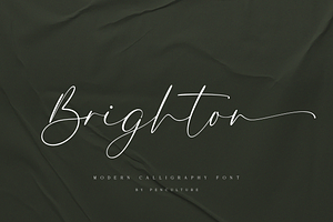 Brighton - Modern Calligraphy Font