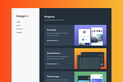 DesignFX — Portfolio Framer Template, a Landing Page Template by zadstudio (Thumbnail 2 of 5)
