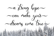 Clara Script, a Script Font by Nissa Studio (Thumbnail 9 of 12)
