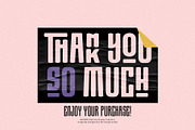 MOUBARU Typeface, a Sans Serif Font by alit design (Thumbnail 17 of 17)