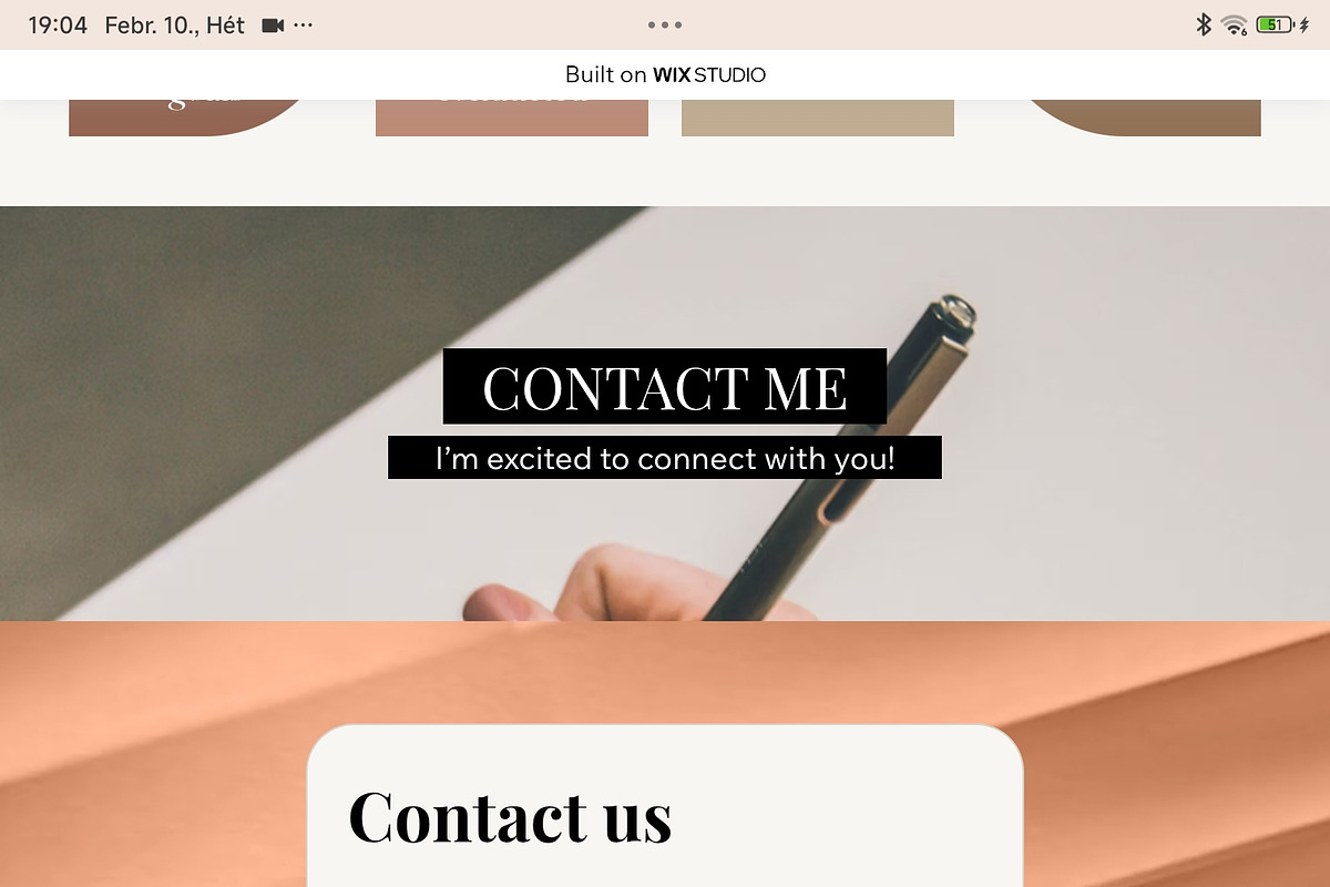 Coach & Influencer - Wix Studio Site preview 4