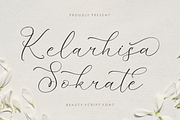 Kelarhisa Sokrate Beauty Script, a Script Font by Storytype Studio (Thumbnail 1 of 15)