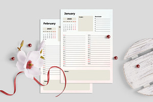 2023 Monthly Planner Bundle V.18