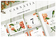 Carnatia - Wedding Suite (Adobe), an Invitation Template by Europe.graphics (Thumbnail 1 of 9)