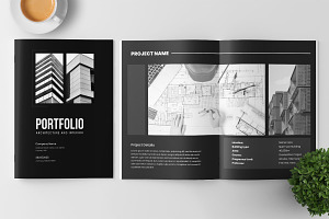 Architect Portfolio Brochure Layout