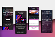 Nightclub Wix Studio Website, a Templates & Theme by Kitteeh (Thumbnail 7 of 10)