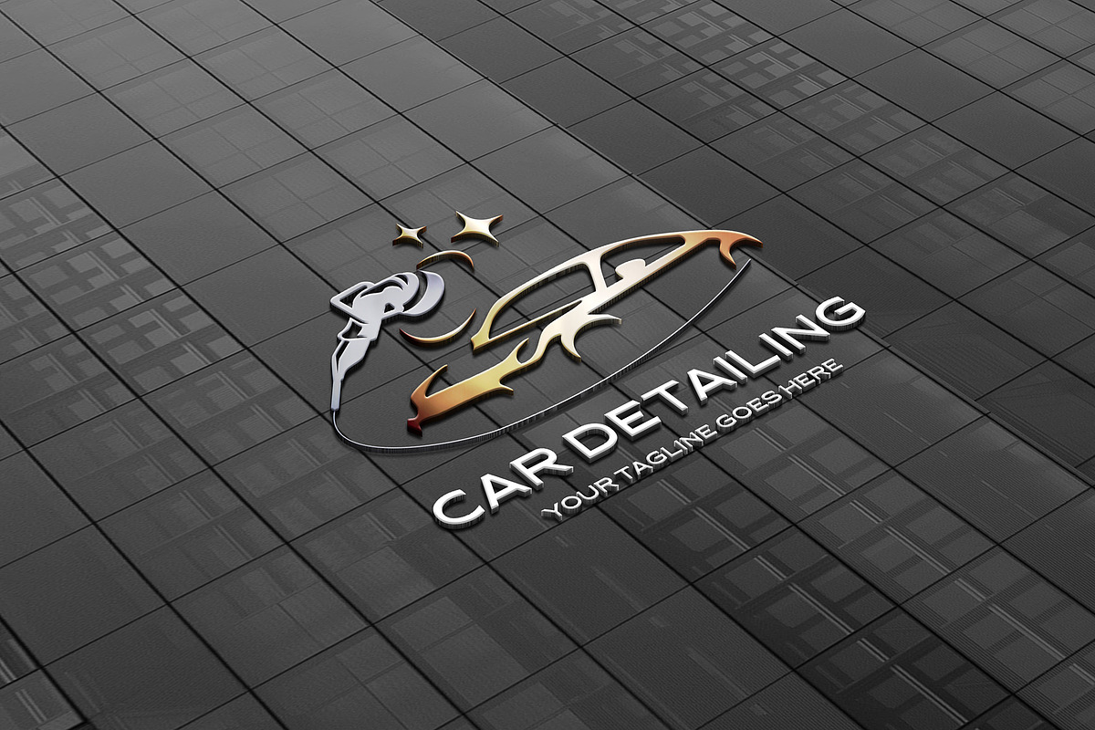 Auto Detailing Logo Template preview 2
