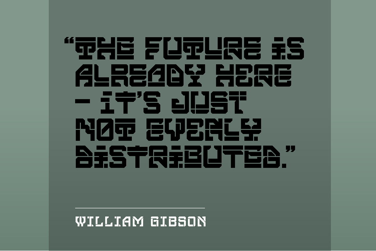 Defcon Cyberpunk Display (4 fonts), a Font by SelfBuild Type (Photo 4 of 8)