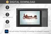 Christmas In Israel Postcard PSD, a Flyer Template by Godserv Designs (Thumbnail 10 of 11)