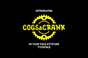 Cogs & Crank, a Font by namistudio (Thumbnail 1 of 7)