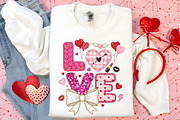 Crochet Love Valentine Day PNG, an Illustration by Canvas Craft (Thumbnail 6 of 7)