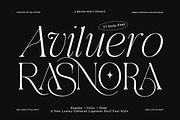 Aviluero Rasnora | 27 Font Files, a Serif Font by IM Studio (Thumbnail 1 of 13)
