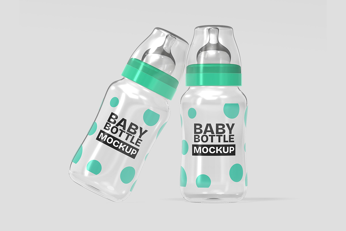 Baby Bottle - Mockup, a Product Mockup by Rometheme Std (Photo 4 of 5)
